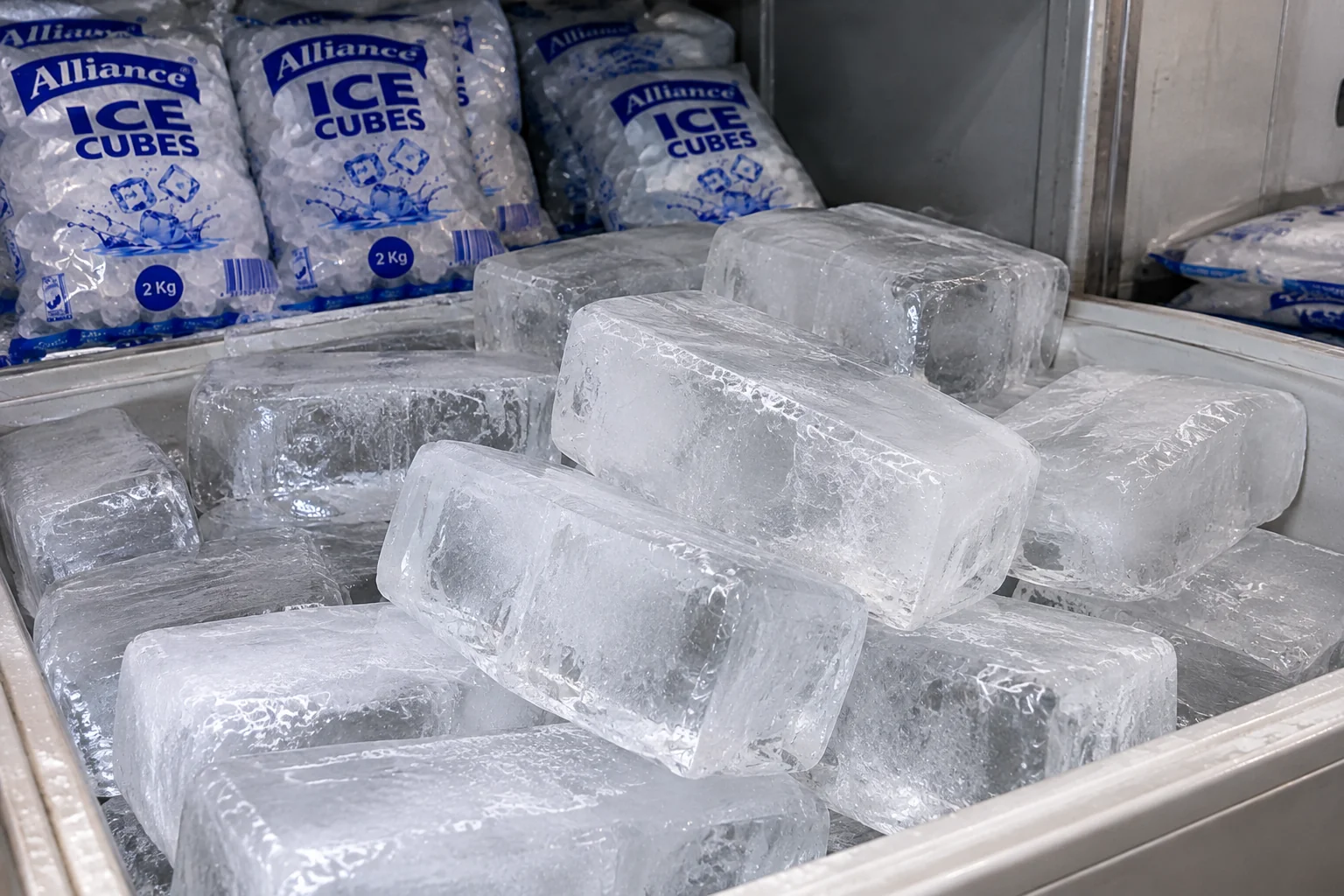 Ice blocks