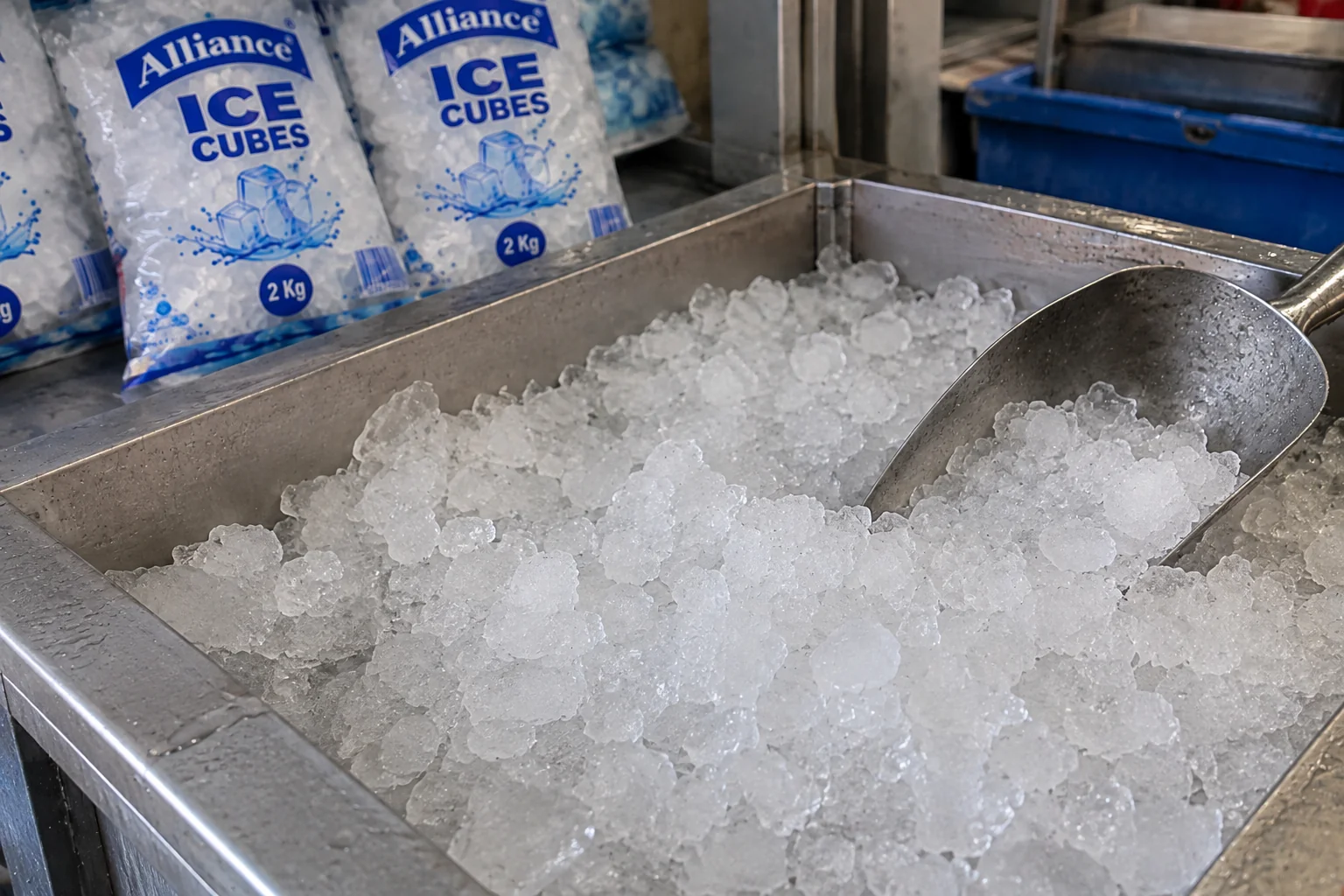 Crushed ice