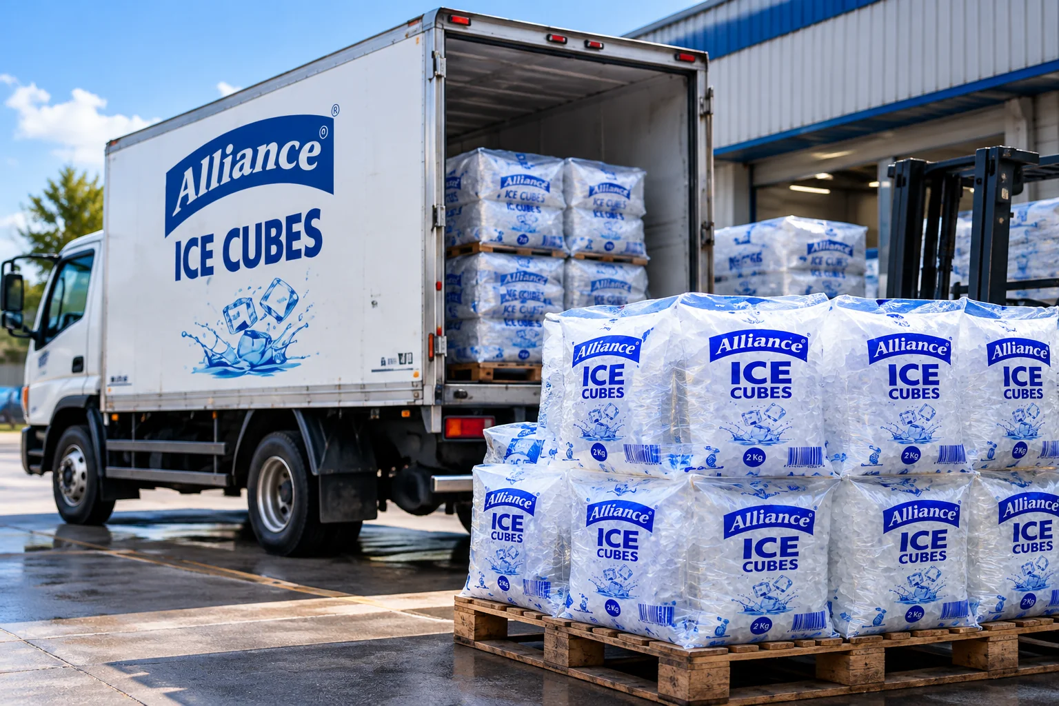 Alliance bulk ice delivery